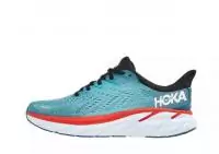 hoka one one clifton 8 au meilleur prix blue orange white